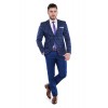 Costum Slim Fit AMADEO, Albastru Marin